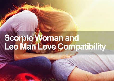 scorpio woman and leo man in bed|scorpio man leo woman soulmates.